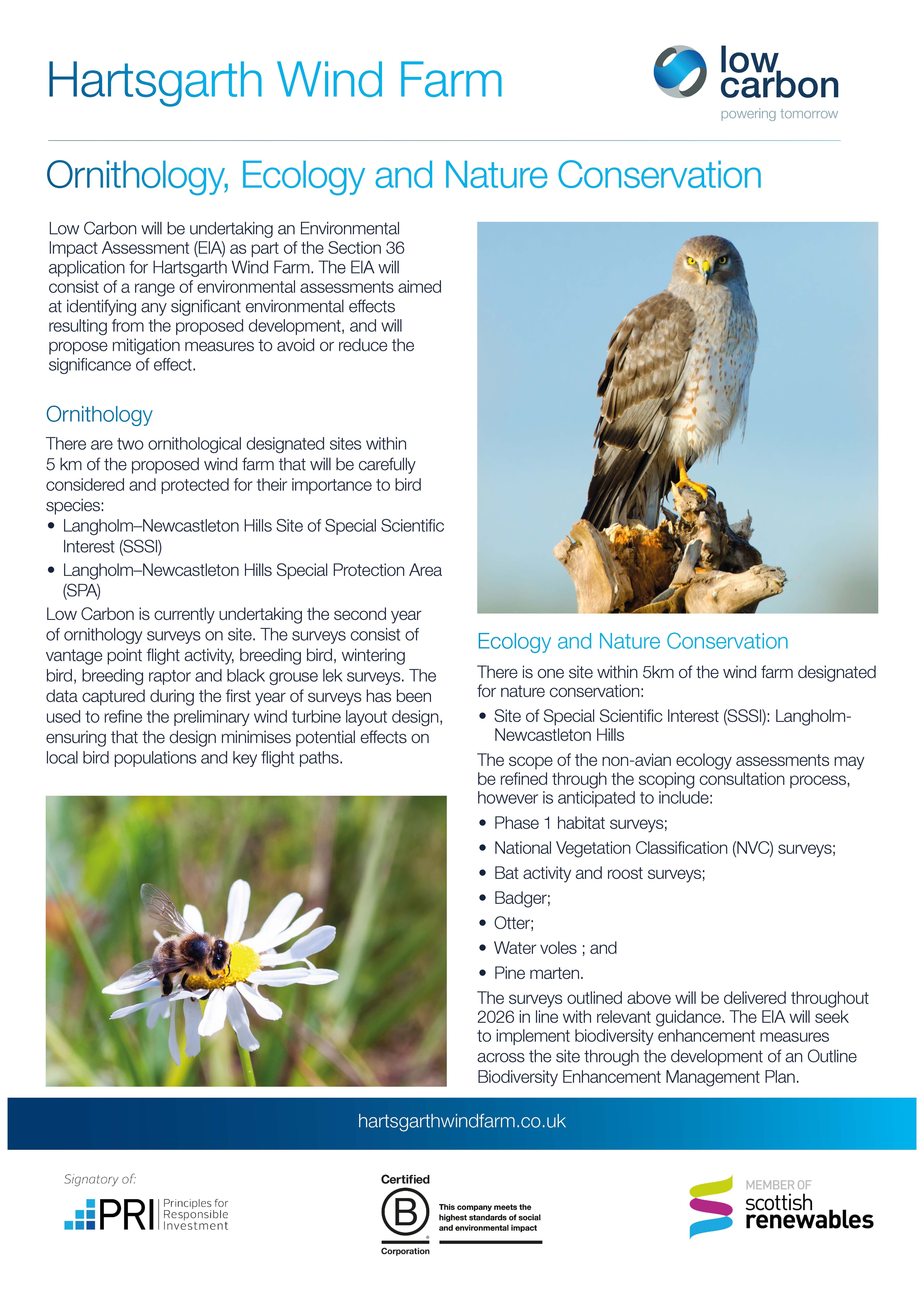 Ornithological, Ecology and Nature Conversation